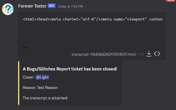 General Ticket Bot